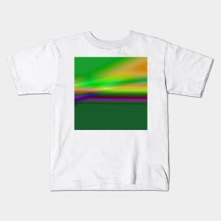 RED BLUE GREEN TEXTURE ART Kids T-Shirt